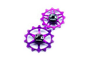 JRC JRC 14/12T Ceramic Jockey Wheels | Keramiska rulltrissor Sram Eagle Lila