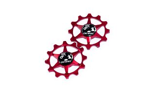 JRC JRC Narrow-Wide Ceramic Jockey Wheels | Keramiska rulltrissor Sram Red