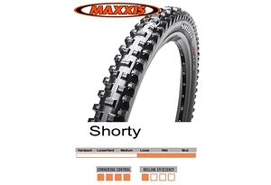 Maxxis Maxxis Shorty 27.5x2.5 EXO/TR/3C MaxxTerra 60TPI