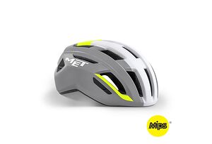 Met Met Vinci MIPS | Gray Safety Yellow Glossy