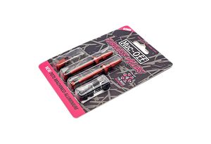 Muc-Off MUC-OFF Tubeless Valve Kit V 2.0 | 60 mm | Röd