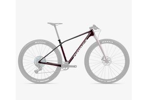 Orbea Orbea Alma OMX Frameset Wine Red Carbon - Carbon Raw