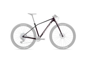 Orbea Orbea Alma OMX+SPIRIT | Hardtail MTB | Red Wine Carbon View / Carbon Raw