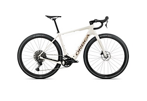 Orbea Orbea Denna H40 | Elcykel Gravel | Ivory White-Tital Gold