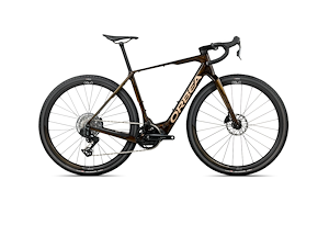 Orbea Orbea Denna M31e | Elcykel Gravel | Caramel Carbon View-Gold
