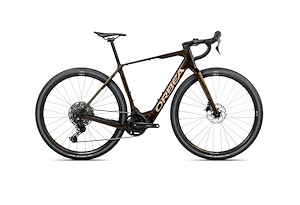 Orbea Orbea Denna M40 | Elcykel Gravel | Caramel Carbon View-Gold