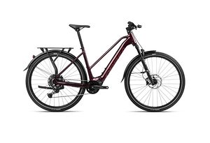 Orbea Orbea Kemen MID 30 | Elcykel lågt insteg | Dark Red (Gloss -Matt)