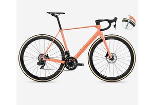 Orbea Orbea Orca M21eLTD PWR | Landsvägscykel | Orange Cloud / Stone Blue