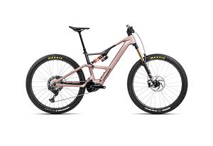 Orbea Orbea Rise LT M-TEAM 630Wh | Elcykel MTB Heldämpad | 85Nm | Cosmic Carbon View / Golden Sand