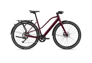 Orbea Orbea Vibe MID H30 EQ | Elcykel Hybrid | Metallic Burgundy Red
