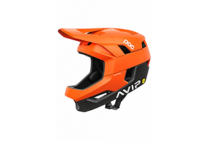 POC POC Otocon Race MIPS | Fluorescent Orange AVIP/Uranium Black Matt |  Orange/Svart
