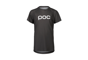 POC POC Y's Essential MTB Tee | MTB Tröja Barn Kortärmad | Sylvanite Grey | Mörk Grå