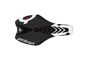 Prologo Prologo T-Gale TT CPC Tirox Hard Black/White/Red | TT Triathlon sadel