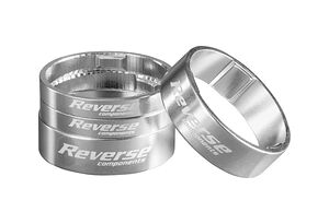 Reverse Components REVERSE Spacer | Ultra-Light 1 1/8" | Silver | Styrlagerdistanser