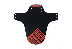 Rockshox RockShox Mudguard MTB Fender Front | Liten skärm till cykel | Svart / Eld / Röd