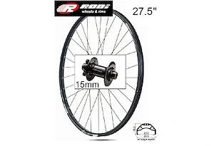 Rodi Rodi Framhjul BlackRock23 27.5 6-bult