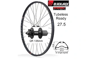 Rodi Rodi Bakhjul Ready23 27.5" Svart 6-bult