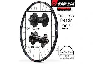 Rodi Rodi Framhjul Ready23 29" Svart 6-bult