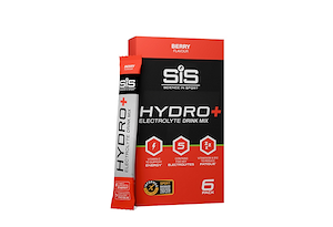 Science In Sport SIS GO Hydro+ Bärsmak pulver 6x4.5g | Elektrolyter