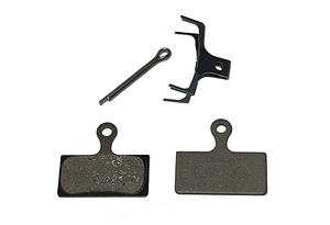 Shimano Disc Brake Pad Set Resin G05S Incl Spring/Split Pin 1 Pair