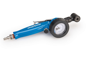 Shimano ParkTool Shop INF-2 Luftmunstycke till kompressor med manometer för Presta och Schrader