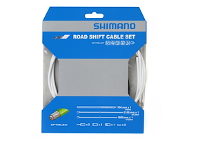 Shimano Shimano Växelvajerset Optislick racer| vit