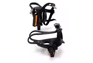 Shimano XLC Pedal PD-R01 Black | Plattformspedal med tåclips