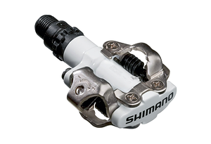 Shimano Shimano PD-M520 Pedal | SPD Pedaler för MTB och Gravel | Vit