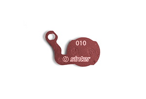 Sinter Sinter Disc brake pad  Type 010 | Magura / BFO | Bromsbelägg  | Red