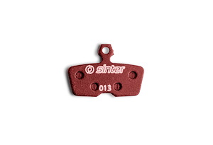 Sinter Sinter Disc brake pad  Type 013 | SRAM Large | Bromsbelägg  | Red