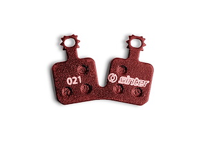 Sinter Sinter Disc brake pad  Type 021 | Magura | Bromsbelägg  | Red