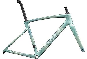 Specialized Specialized Roubaix S-Works Frameset | White Sage/INK/White Sage