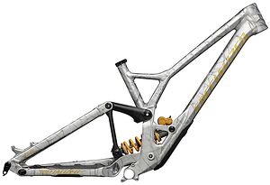 Specialized Specialized Demo Race Frameset  | Gloss Silver Dust / Metallic Sulphur