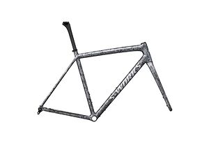 Specialized Specialized S-Works Crux Frameset   | Satin Carbon / Multi-Color Blurred Impasto / Gloss White Metallic Silver