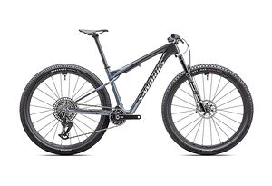 Specialized Specialized S-Works Epic World Cup  | Gloss Glacial Metallic Granite / Brushed Chrome