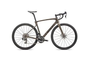 Specialized Specialized S-Works Roubaix SL8 – SRAM RED AXS  | Gloss Taupe / Gunmetal Strata / Charcoal