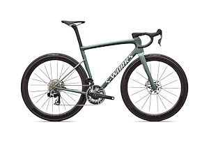 Specialized Specialized S-Works Tarmac SL8 – Gloss Premium Fjord Metallic/White Metallic Silver | Storlek 61