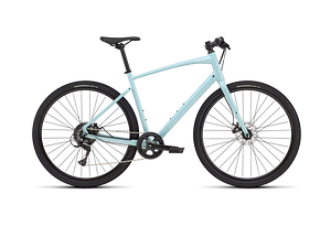 Specialized Specialized Sirrus X 1.0 | Hybridcykel | Gloss Sea Foam / Dune White Reflective