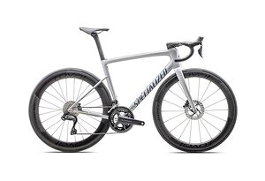 Specialized Specialized Tarmac SL8 Pro Ultegra Di2 | Liq Silver-Blue Prl Over Bla Liq Met