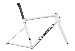 Specialized Specialized Tarmac SL8 S-Works | Ramset | White/Gold Pearl/Metallic Obsidian