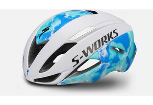 Specialized Specialized S-Works Evade II MIPS ANGi | Matte Dove Grey / Gloss Cobalt Blue | Storlek S 51-56cm