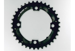 SRAM SRAM Kedjedrev 104 mm Yttre (Tvådelat) 36T 4 bultar | Matt Svart | 2x10