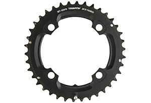 SRAM SRAM Kedjedrev 104 mm Yttre (Tvådelat) 38T 4 bultar | Matt Svart | 2x10