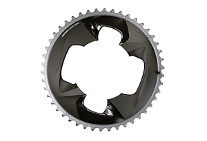 SRAM SRAM Kedjedrev 107 mm Yttre (Tvådelat) 46T 4 bultar | Polar Grå | 2x12