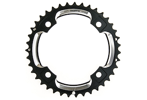 SRAM SRAM Kedjedrev 120 mm Yttre (Tvådelat) 39T 4 bultar | Matt Svart | 2x10