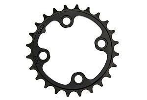 SRAM SRAM Kedjedrev 64 mm Inre (Tvådelat) 22T 4 bultar | Matt Svart | 2x10