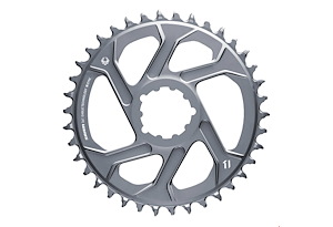 SRAM SRAM Kedjedrev Direct Mount (3-Bolt) Singlespeed 36T Lunar Grå | 3 mm offset | 1x11/12