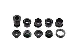 SRAM SRAM Kedjedrevsbult 4-arm (5 håls) Road Hidden bult, (direct into crankset) Dubbel | aluminium svart