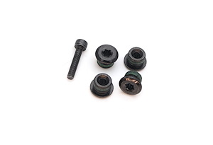 SRAM SRAM Kedjedrevsbult kit 4-arm Road E-Bike SBC Mahle stål svart M10x0.75 T30, Inkl spider adjustment screw