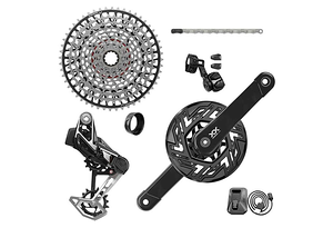 SRAM SRAM XX Eagle AXS E-Bike Transmission Groupset | Brose 165mm 36T | Trådlös växelgrupp